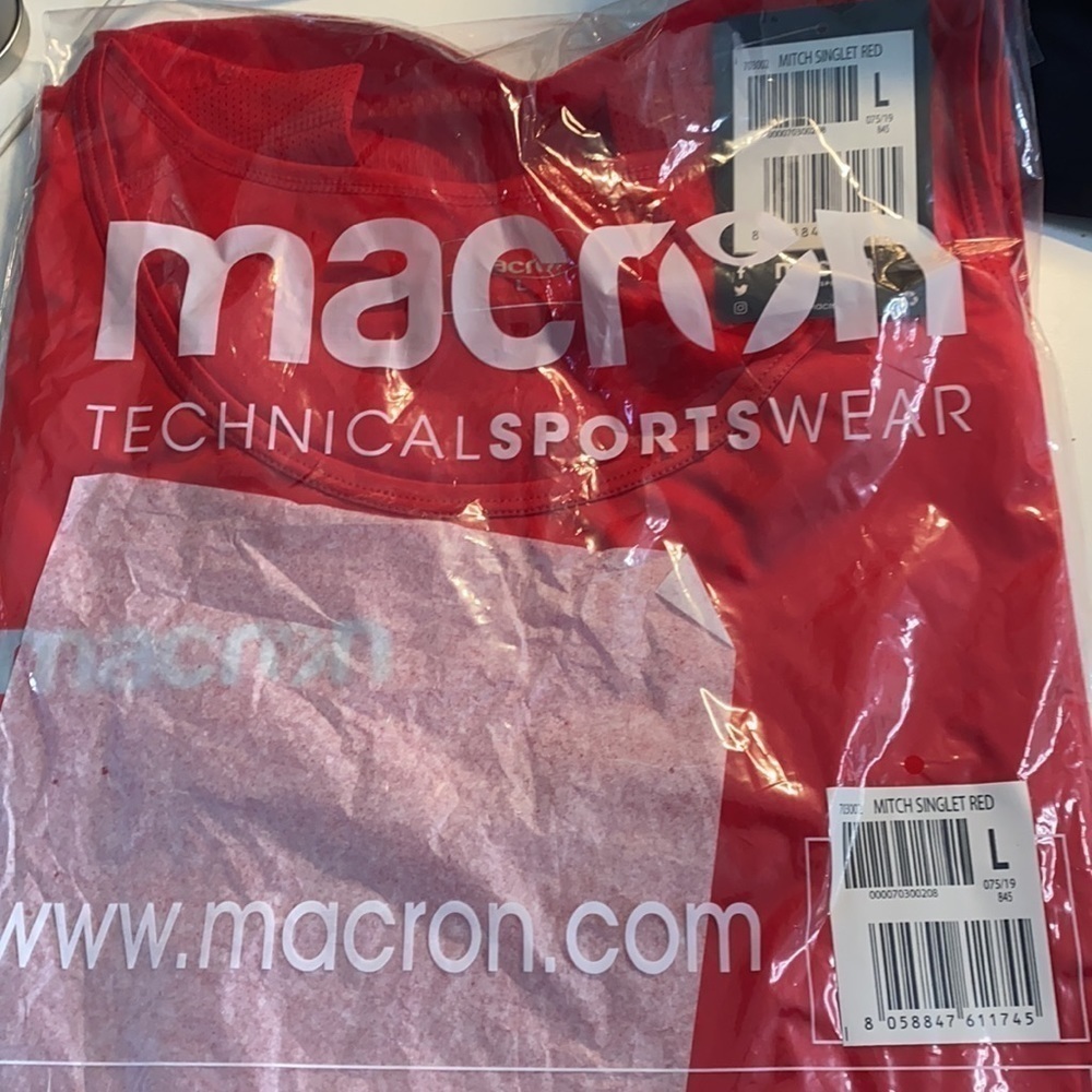 Macron singlet - Picture 3 of 3